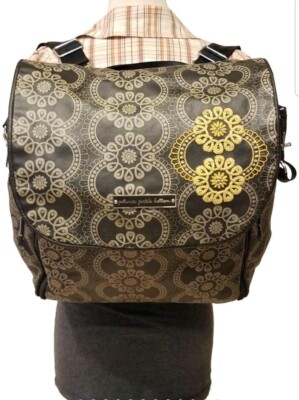 PETUNIA PICKLE BOTTOM CONVERTIBLE BACKPACK SHOULDER BAG DIAPER FLORAL PADDING