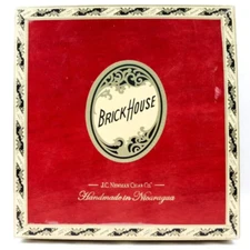 Brick House Churchill Empty Wooden Cigar Box 8" x 8.25" x 2.75"