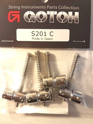 NEW 4 SADDLES BASS - GOTOH - chrome - guitare basse - Photo 1/3