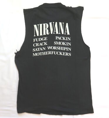 irak NIRVANA Tee Mサイズ ブラック アイラック ニルヴァーナ irak NIRVANA Tee Mサイズ ブラック アイラック ニルヴァーナ