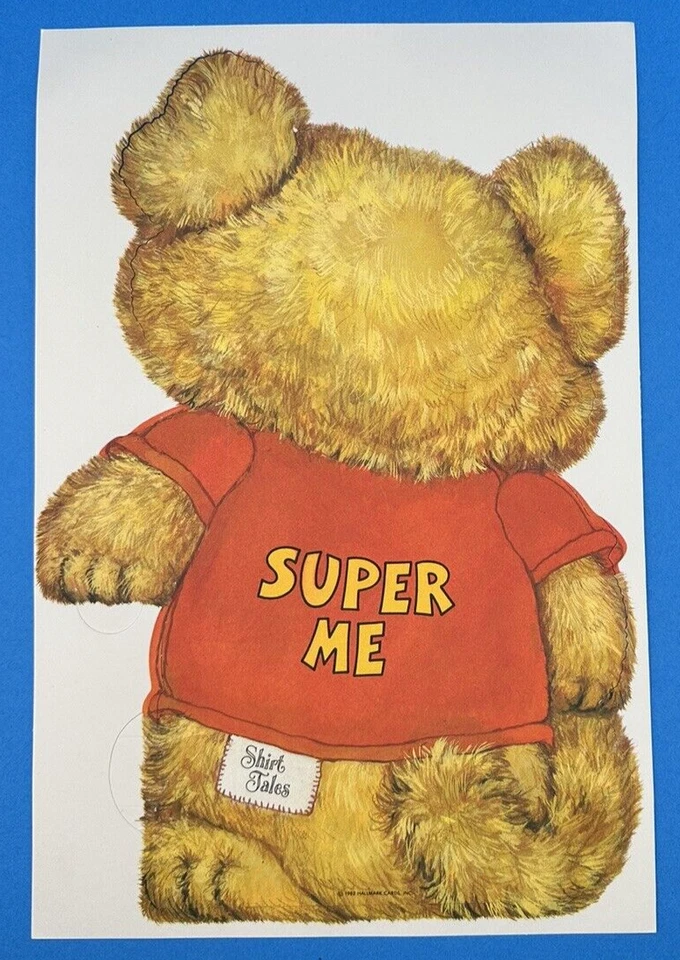 Shirt Tales Centerpiece Super Birthday Party Decoration Hallmark 1982 VTG - Image 4 of 4