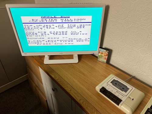 VIC 20 Apple Bug / Crazy Climber Games - Rare Working -👽👾Retro Gift Idea👾👽 - Afbeelding 16 van 24