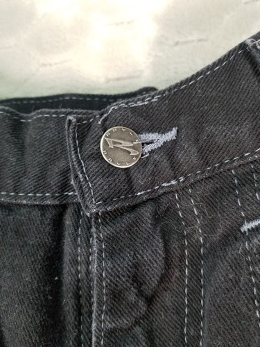 VTG Y2K Raylz Baggy Skater Jeans Tag Sz 12 Fits 25x24 See Pics Rare - Picture 6 of 17