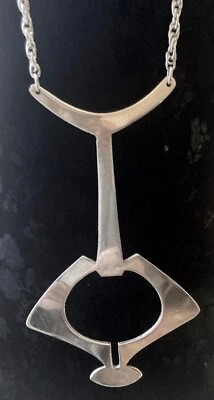 collier moderniste - vintage 70 'S - Dlg de Pierre Cardin jewelry - N°3 Bis - Photo 1/4