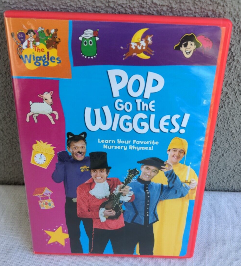 2008 The Wiggles: Pop Go The Wiggles DVD Nursery Rhymes