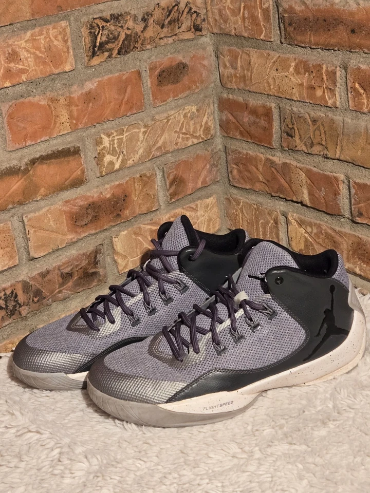 Nike Jordan Rising High 2 волчий серый/черный мужские размер 11 Air Jordan скорость полета - Изображение 2 из 4