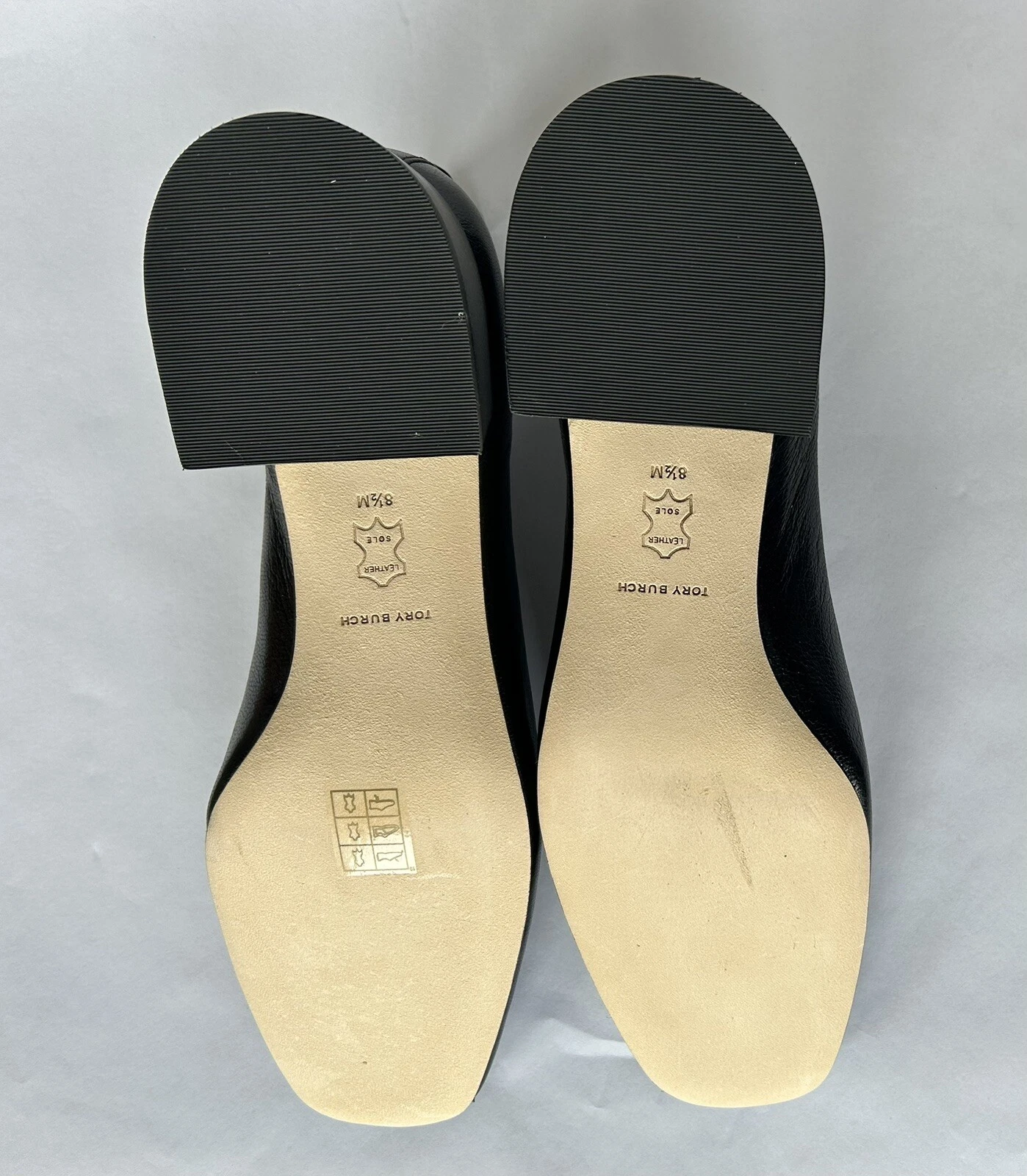 TORY BURCH POMPA TORI BURCH ELEANOR NUOVA CON SCATOLA 35 MM MISURA 8 5 NERA FELLINI FRESATA