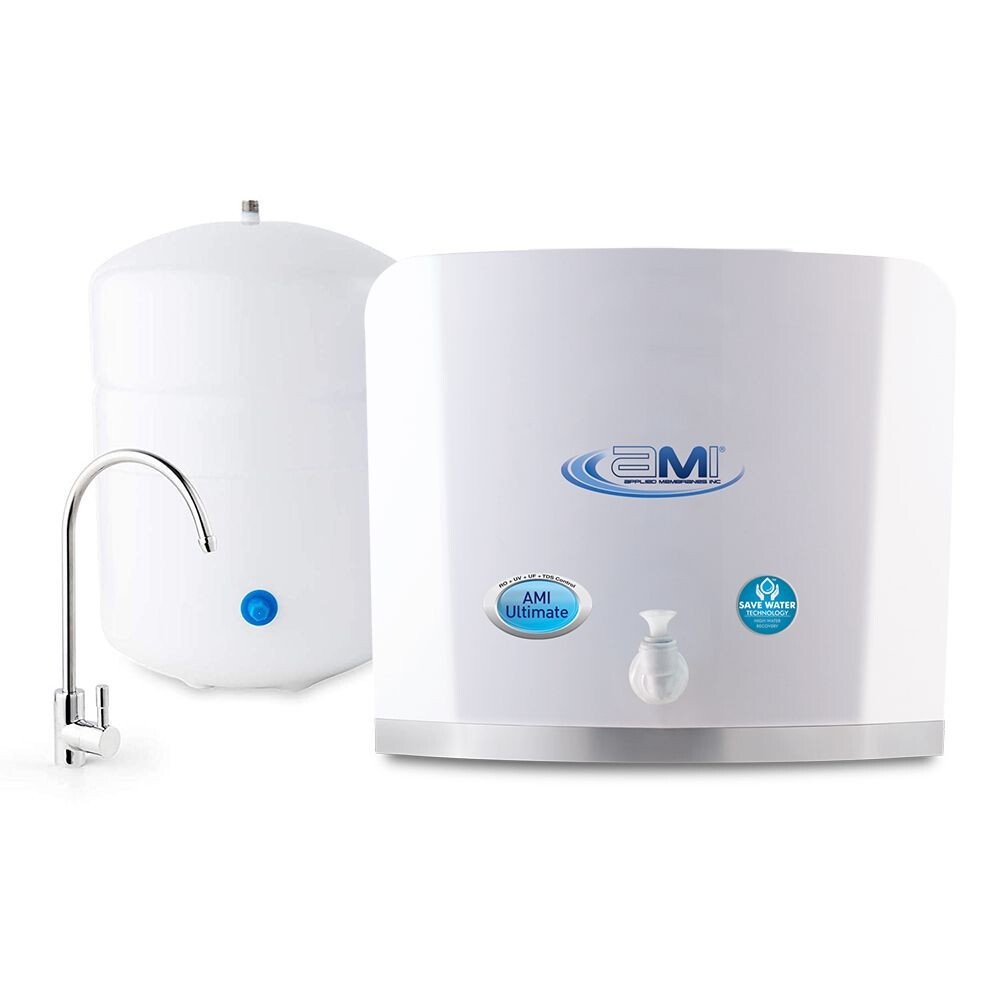 AMI Ultimate High Flow Mineral RO+UF+UV Drinking Water System HD-81UM