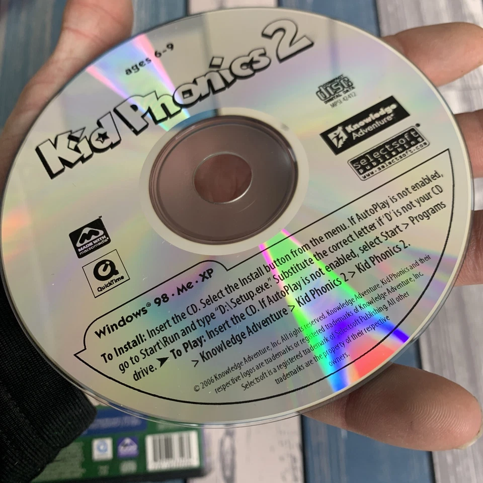 Kids Phonics 2  PC Software CD - Kids Educational Ages 6-9 Build Reading Skills - Image 4 of 4