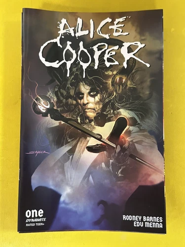 ALICE COOPER #1 - STUART SAYGER MAIN COVER A - DYNAMITE ENTERTAINMENT 2023 🐶