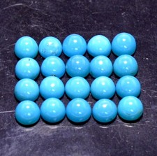 Natural Turquoise Round Cabochon 2.50 mm Lot 25 Pcs Calibrated Loose Gemstones