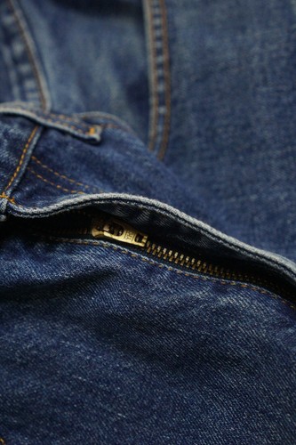Hombres Levi's 571 Jeans Oscuro Azul Algodón Regular Recto Talla W32 L30 JNJ105 - Imagen 4 de 8