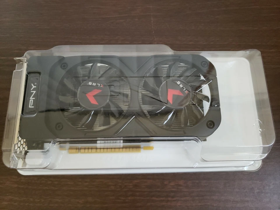 PNY GeForce GTX 1050 TI XLR8 OC 4GB Gaming Graphics Card VCGGTX1050T4XGPB-OC-BB - Image 3 of 4