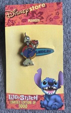 DISNEY STORE PLEAKLEY LILO AND STITCH LIMITED EDITION PIN