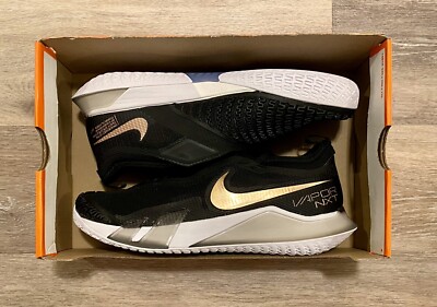 Nike React Vapor NXT HC Black Metallic Red Bronze CV0742-002 Women s 9.5 Men's 8