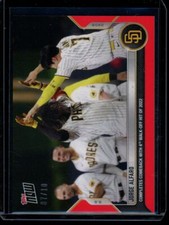 2022 Topps Now #853 Jorge Alfaro Red Parallel Card #d 7/10