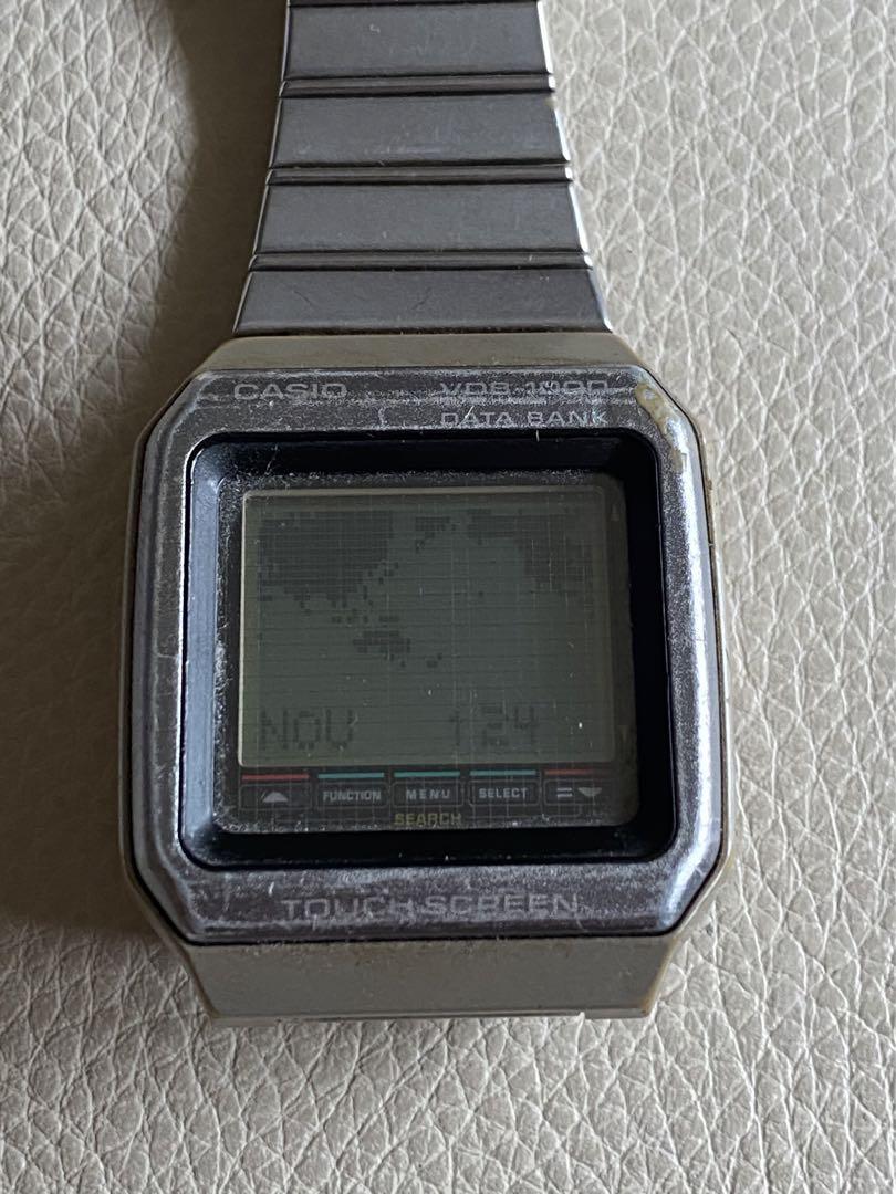 CASIO DATABANK VDB-1000 Vintage Digital Watch Rare CASIO DATABANK VDB-1000 Vintage Digital Watch Rare