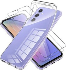 For Samsung S23 FE S22 S23/A34/A54/A14 A25 A15 Ultra Case, Clear Gel Phone Cover