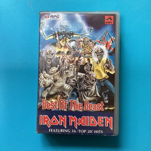 IRON MAIDEN - Best Of The Beast - RARE INDIA Clamshell Cassette Tape  - Picture 1 of 3