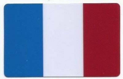 Sticker Aufkleber Flagge Fahne Spanien Hochglanz-Optik EC-Karten-Format