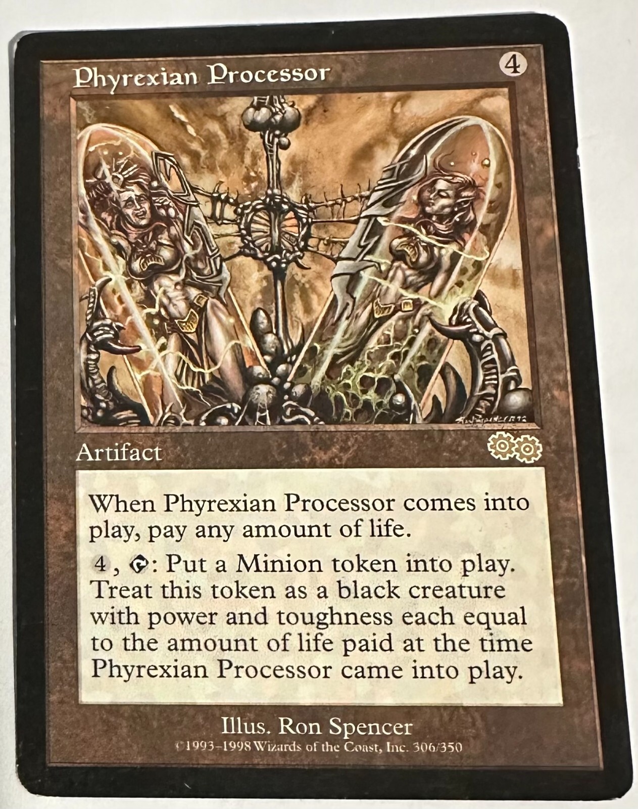 MTG Magic - Phyrexian Processor - Urza's Saga - Rare - LP