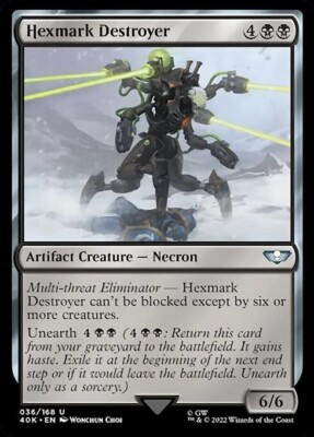 MTG Warhammer 40K U Hexmark Destroyer #036