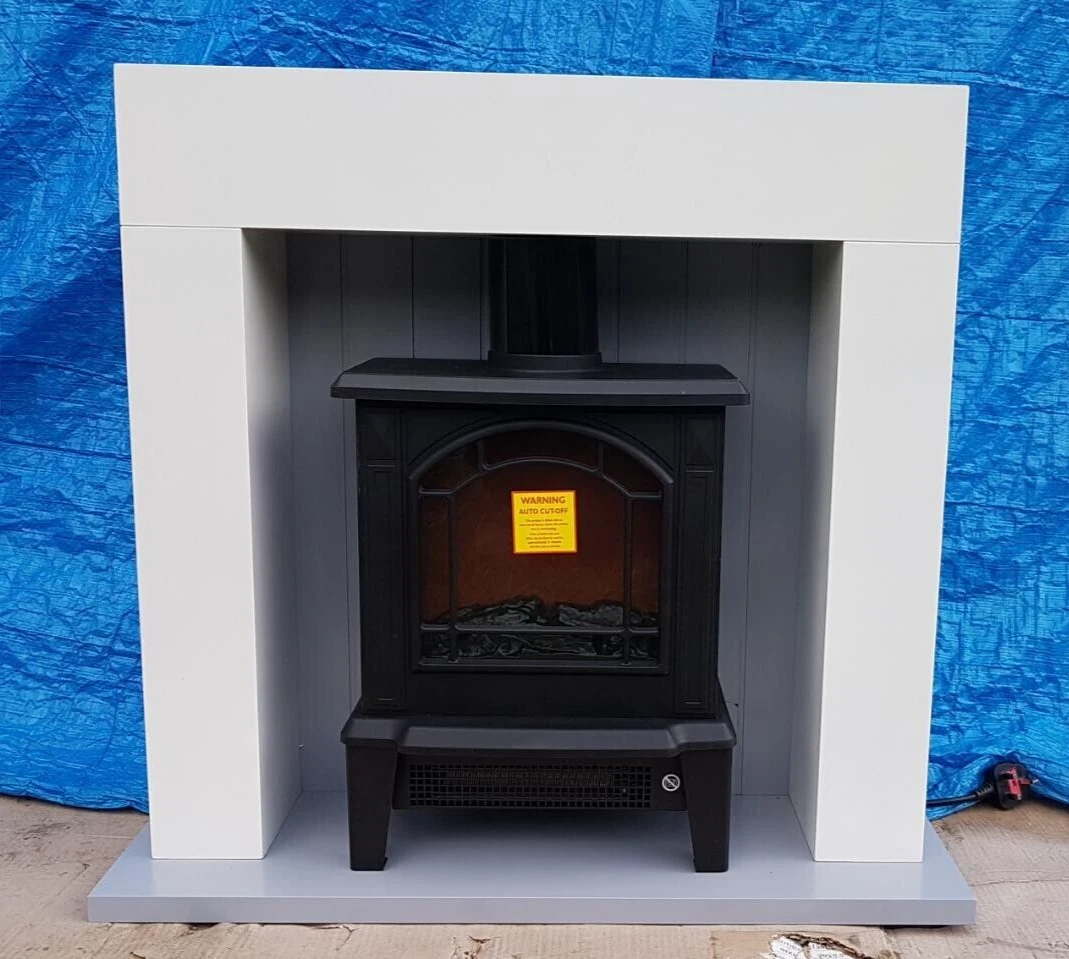 Beldray EH3215JDWFOB Floriana Compact Electric Stove Fire Suite | eBay