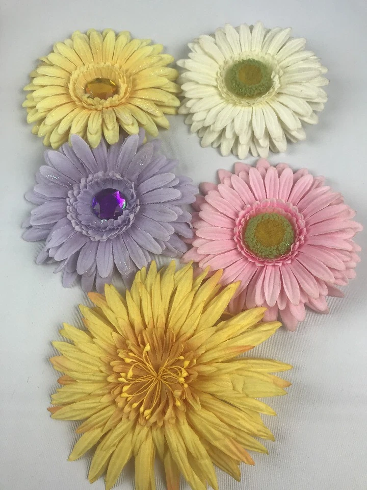 Lot Of 40+ Baby Girls Kids Grosgrain Ribbon Boutique Hair Bows Alligator Clips - Image 2 of 4