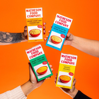Matheson Food Company Macaroni and Cheese by Chef Matty Matheson - 4 flavours 