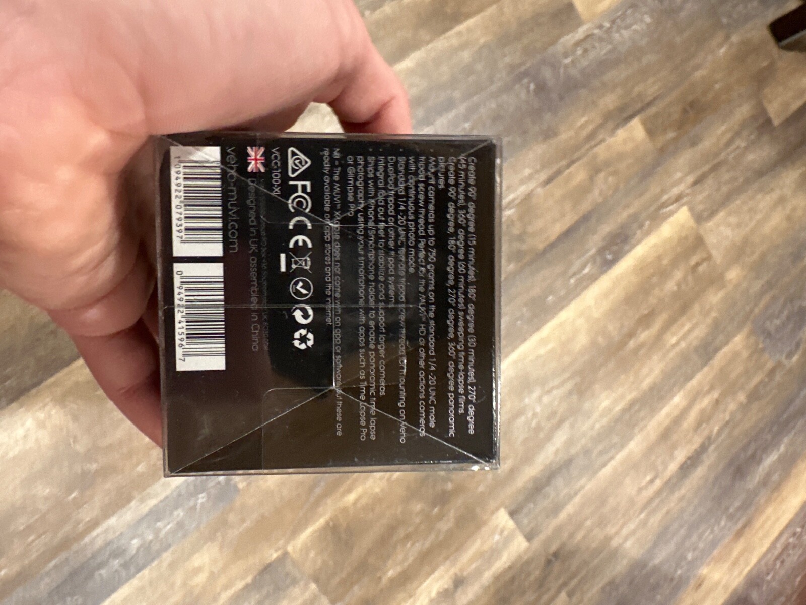 Veho Muvi 360 degree auto rotating time-lapse
