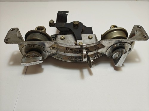1953-54 Plymouth Instrument Panel Heater & Defrost Control Assembly 1479891 NOS - Picture 3 of 8