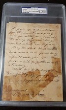 ☛ JEFFERSON DAVIS ☚ ☀ HIGHLY PERSONAL AUTOGRAPHED LETTER SIGNED ☀ 8 JULY 1873