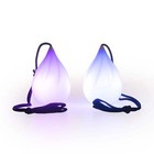 LUMI Pro LED Poi - 23 Color Modes, USB Rechargeable - Glow Poi for Kids & Beginn