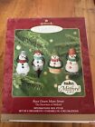 2000 Hallmark Keepsake Ornament Race Down Main Street Mitford Snowmen Set of 4