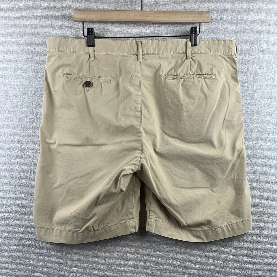 CHASE EDWARDS Chino Shorts Men's Size 38 (39) Khaki Golf Vacation Classic Preppy - Изображение 4 из 4