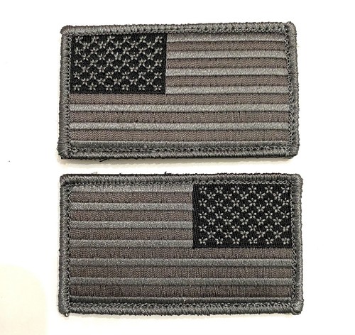 Tactical USA Flag Patch ACU BDU Forest Desert Hook and Loop Backing Patch - 第 13/24 張圖片