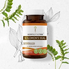 Secrets Of The Tribe Solomon's Seal Capsules, 500 mg