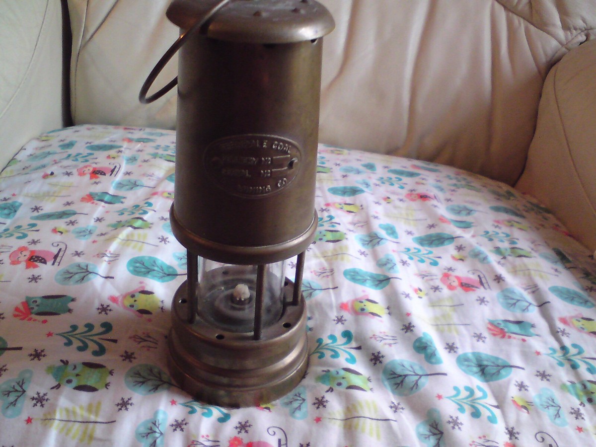 Ferndale Coal & Mining Co. Miners Lamp Copper & Brass Large | eBay UK