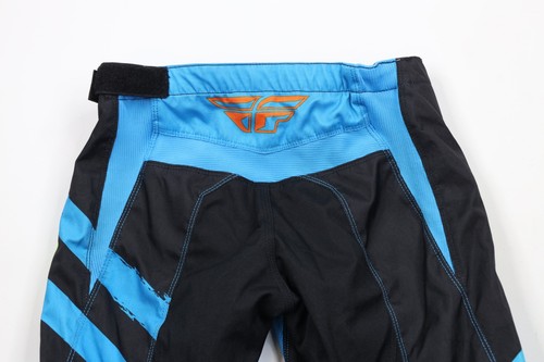 Vintage Y2K Streetwear Boys 26 Spell Out Motocross Motorcycle Racing Pants Blue - Picture 15 of 18
