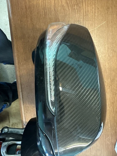 INFINITI Q60 2017-2022 OEM RIGHT PASSENGER DOOR MIRROR WITH CAMERA ASSY (carbon)
