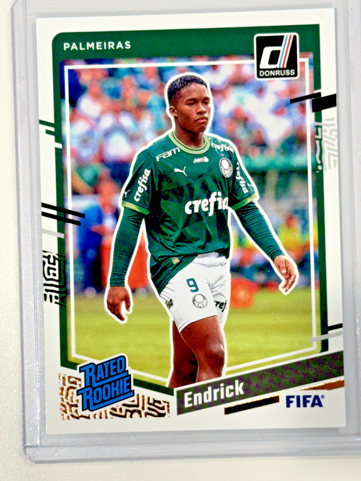 Endrick 2023-24 Panini Donruss Soccer #176 Rated Rookies RC Palmeiras