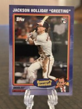2024 Topps x Chris Berman Jackson Holliday Nickname Rookie RC Base #17 Orioles