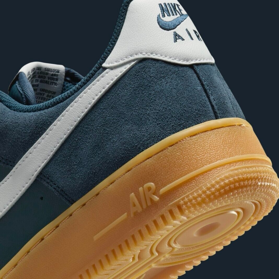 Nike Air Force '07 LV8 Armory Navy Gum White FQ8714-400 Mens