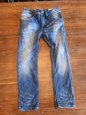 Diesel Little Girls' Skinzee J-El Super Slim Stretch Denim, Indigo, 4 Youth