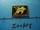ROSS GEESE 1977-1978 MIGRATORY STAMP COMMEMORATIVE MINI SILVER GOLD BAR #B
