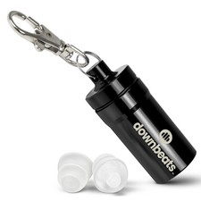 High Fidelity Ear Plugs for Hearing Protection 1 pair Pack of 1 , Black Case
