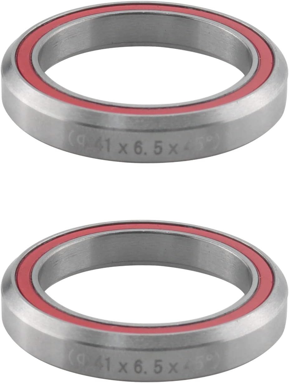 2pcs Metal 41mm Bicycle Headset Bearing Mountain Road Bike Bicycle Headset Beari