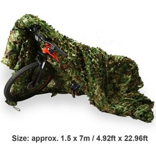 .1.5 X 7m Camping Outdoor Jungle Camouflage Woodlands Camo Net Netting Cover