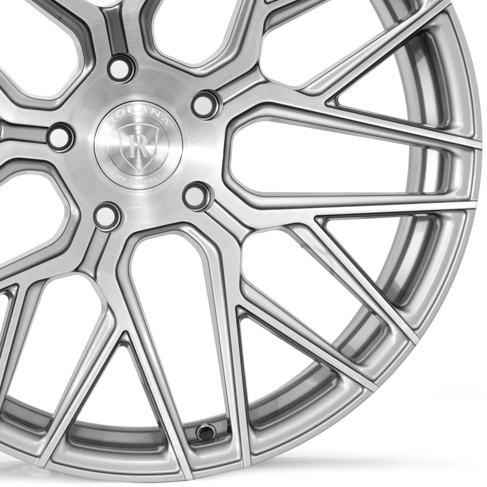 20" ROHANA RFX10 TITANIUM FORGED CONCAVE WHEELS RIMS FITS LAMBORGHINI HURACAN