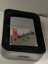 Rare 1996 Zippo Lighter Chesterfield Cigarettes Multicolor Philip Morris Unused